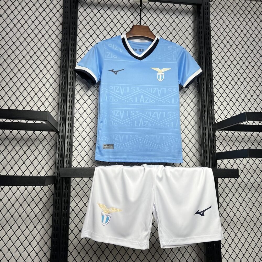 2024/2025 Lazio Home Football Shirt Kids Size-NO.11 Ball