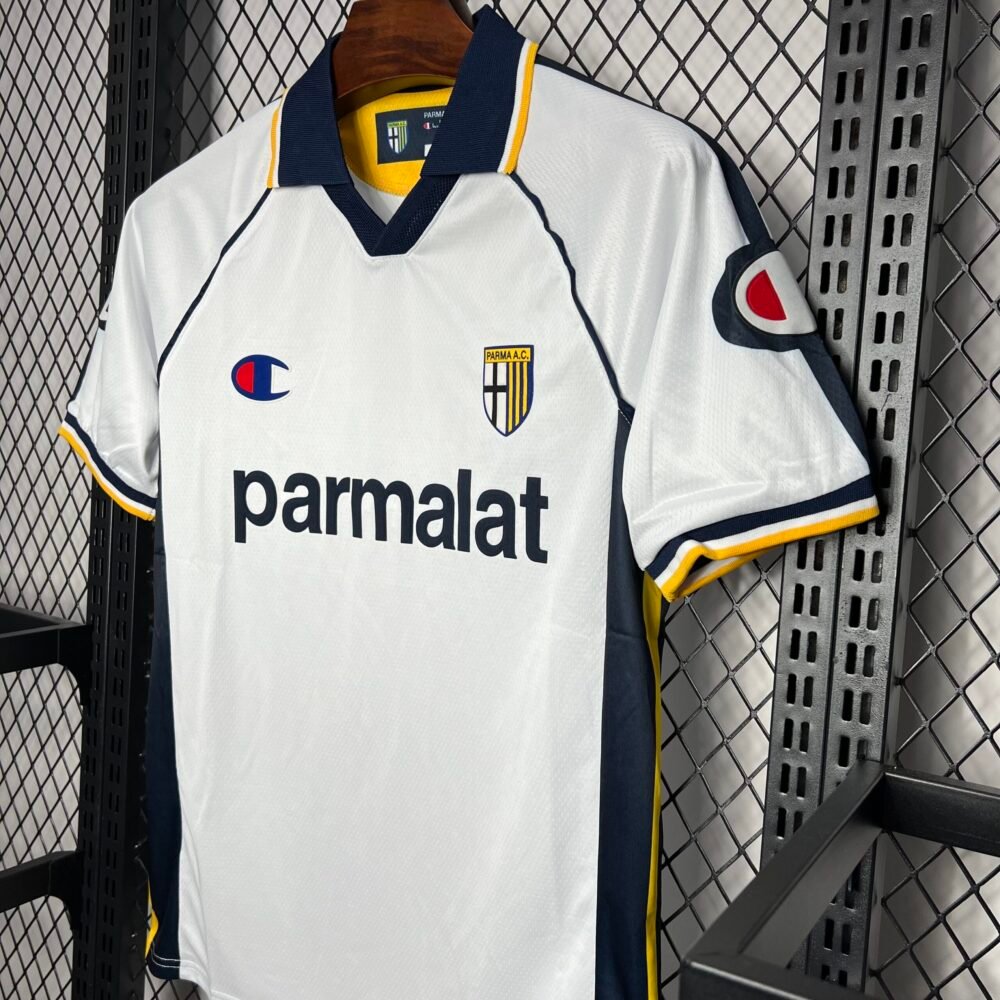 2003/2004 Retro Parma Home Football Shirt-NO.11 Ball