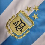 2022 Argentina Home Football Shirt Kids Size-NO.11 Ball