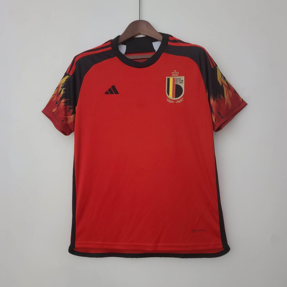 2022 Belgium Home Football Shirt-NO.11 Ball