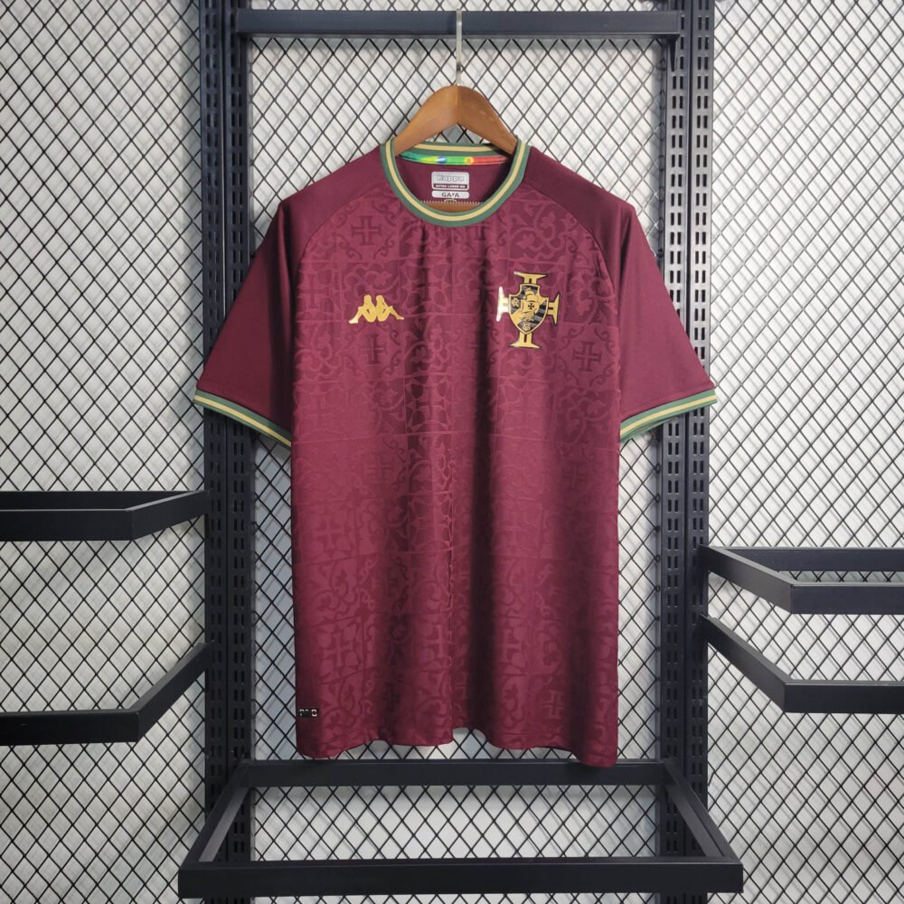 2022/2023 Vasco da Gama Goalkeeper Claret Football Shirt-NO.11 Ball