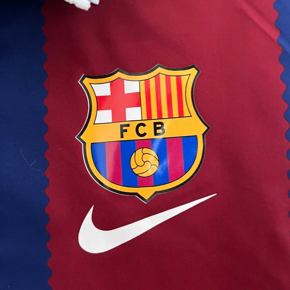 2023/2024 Barcelona Reversible Windbreaker Football Shirt-NO.11 Ball