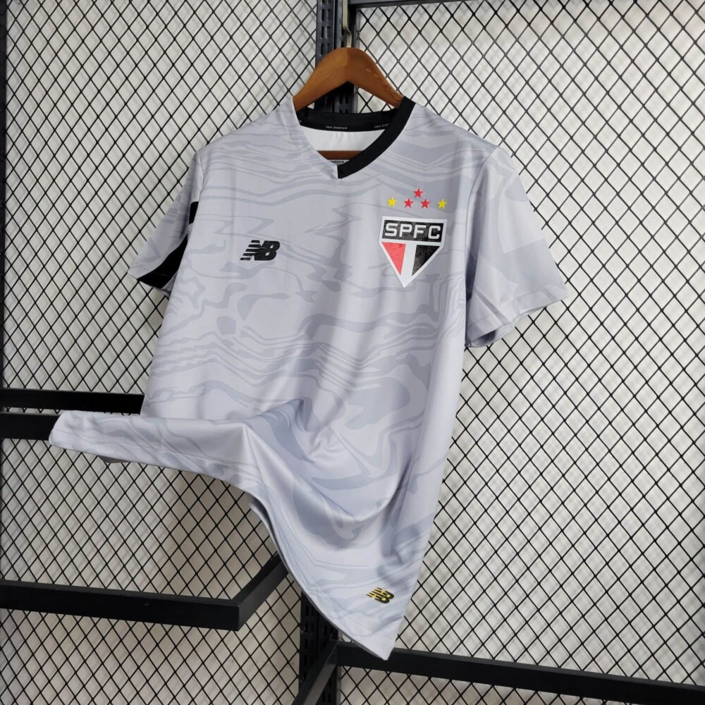 2024/2025 São Paulo Training Wear Grey Football Shirt-NO.11 Ball