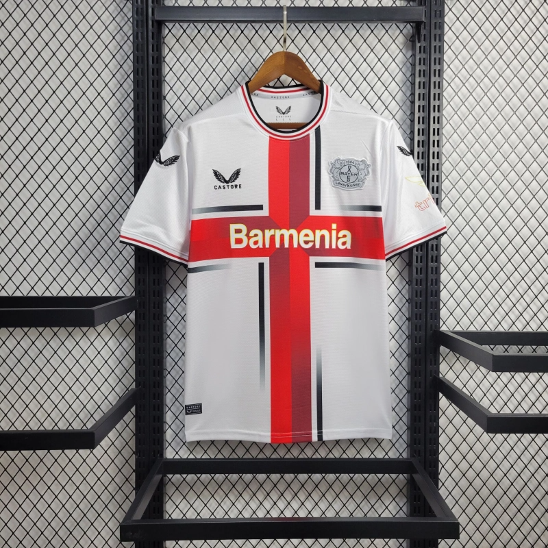 2024/2025 Leverkusen Limited Edition White Football Shirt-NO.11 Ball