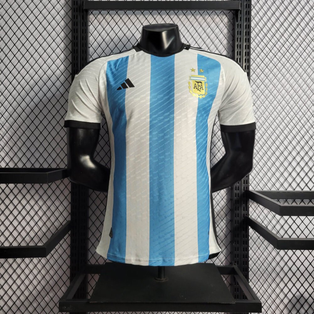 2022 Player Version Argentina Home Football Shirt-NO.11 Ball
