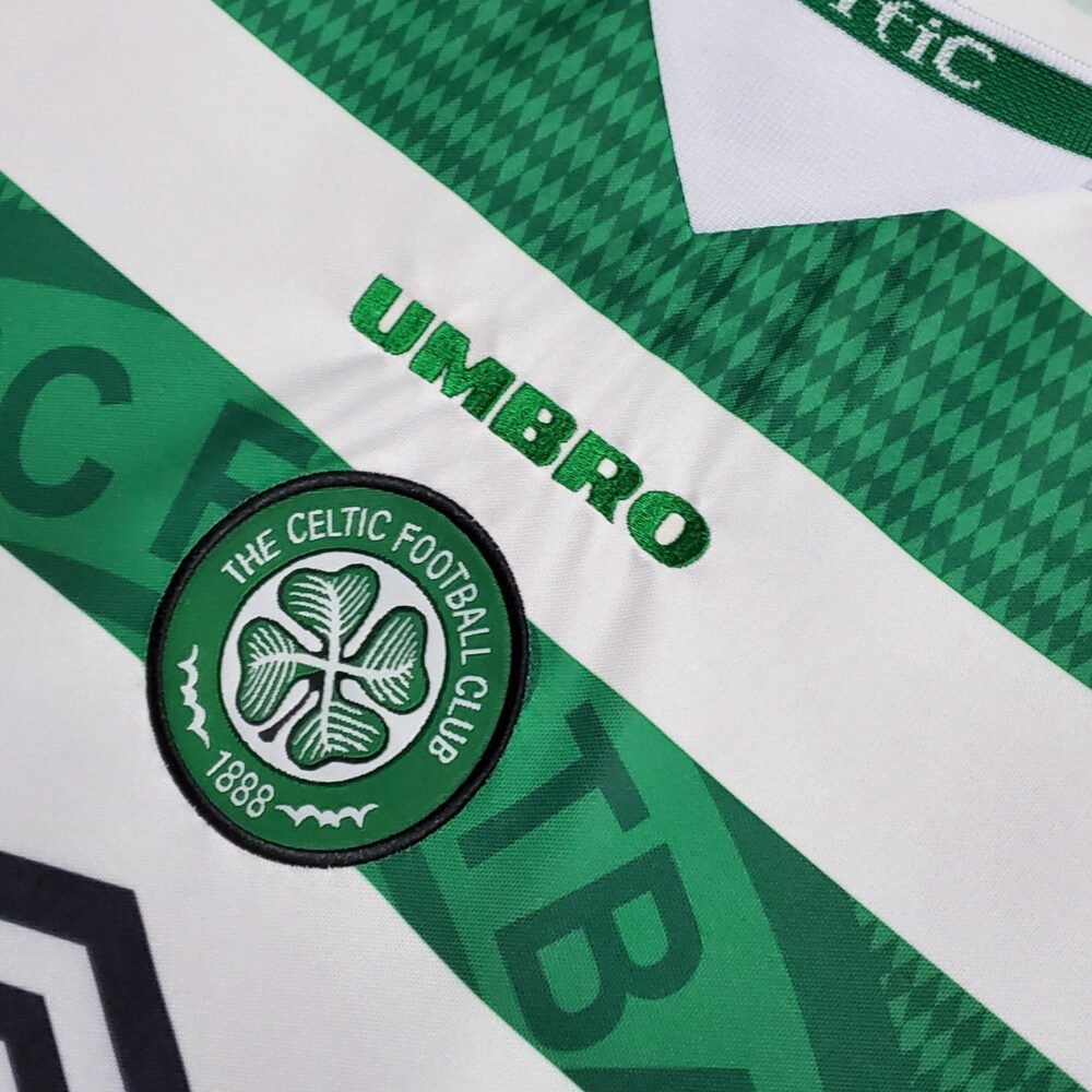 1998/1999 Retro Celtic Home Football Shirt-NO.11 Ball