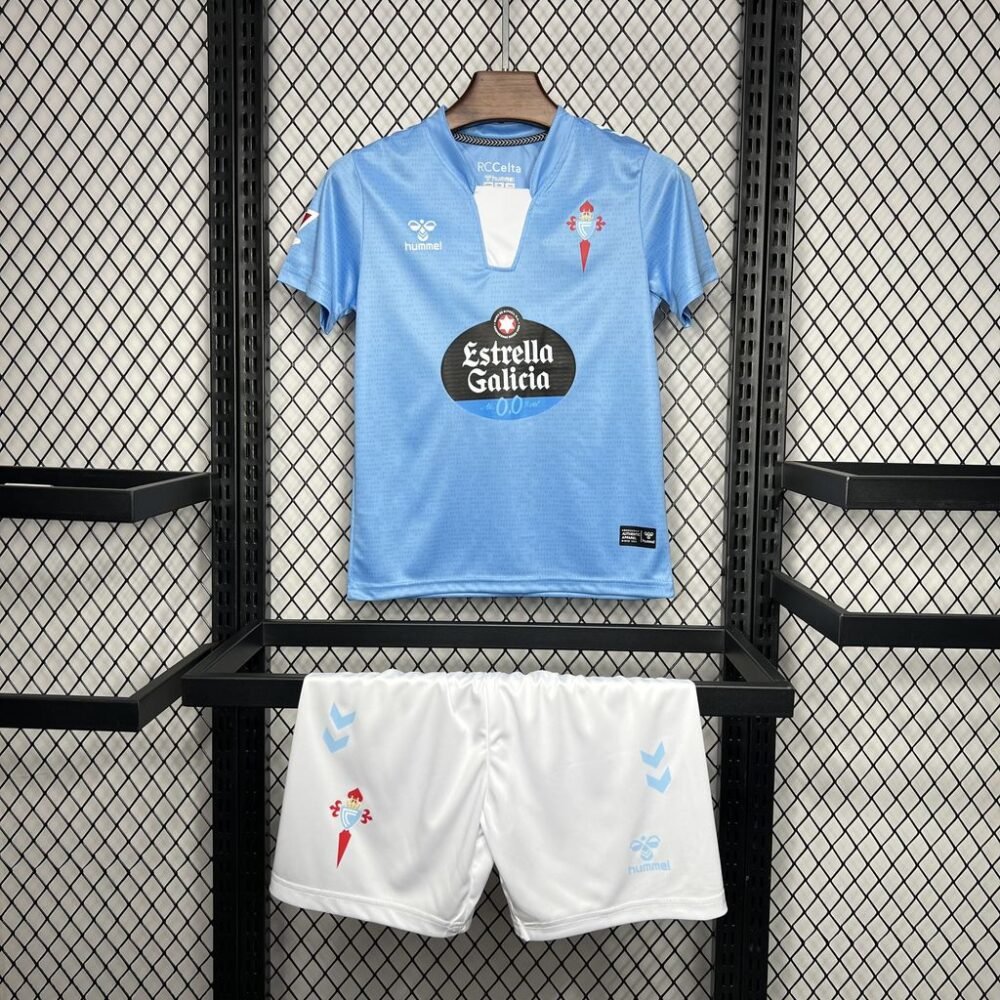 2024/2025 Celta Vigo Home Football Shirt Kids Size-NO.11 Ball