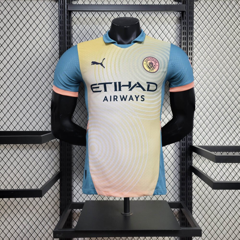 2024/2025 Player Version Manchester City Fourth Away Football Shirt-NO.11 Ball