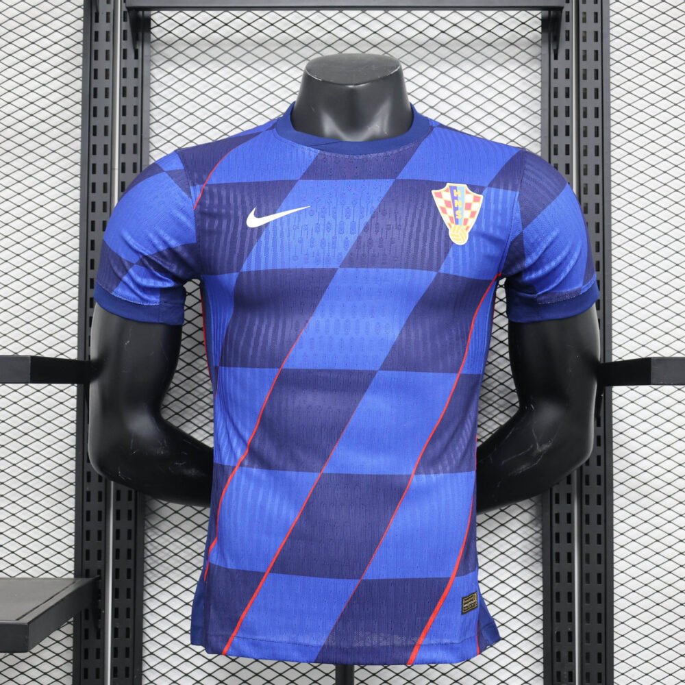 2024 Player Version Croatia Away Football Shirt-NO.11 Ball