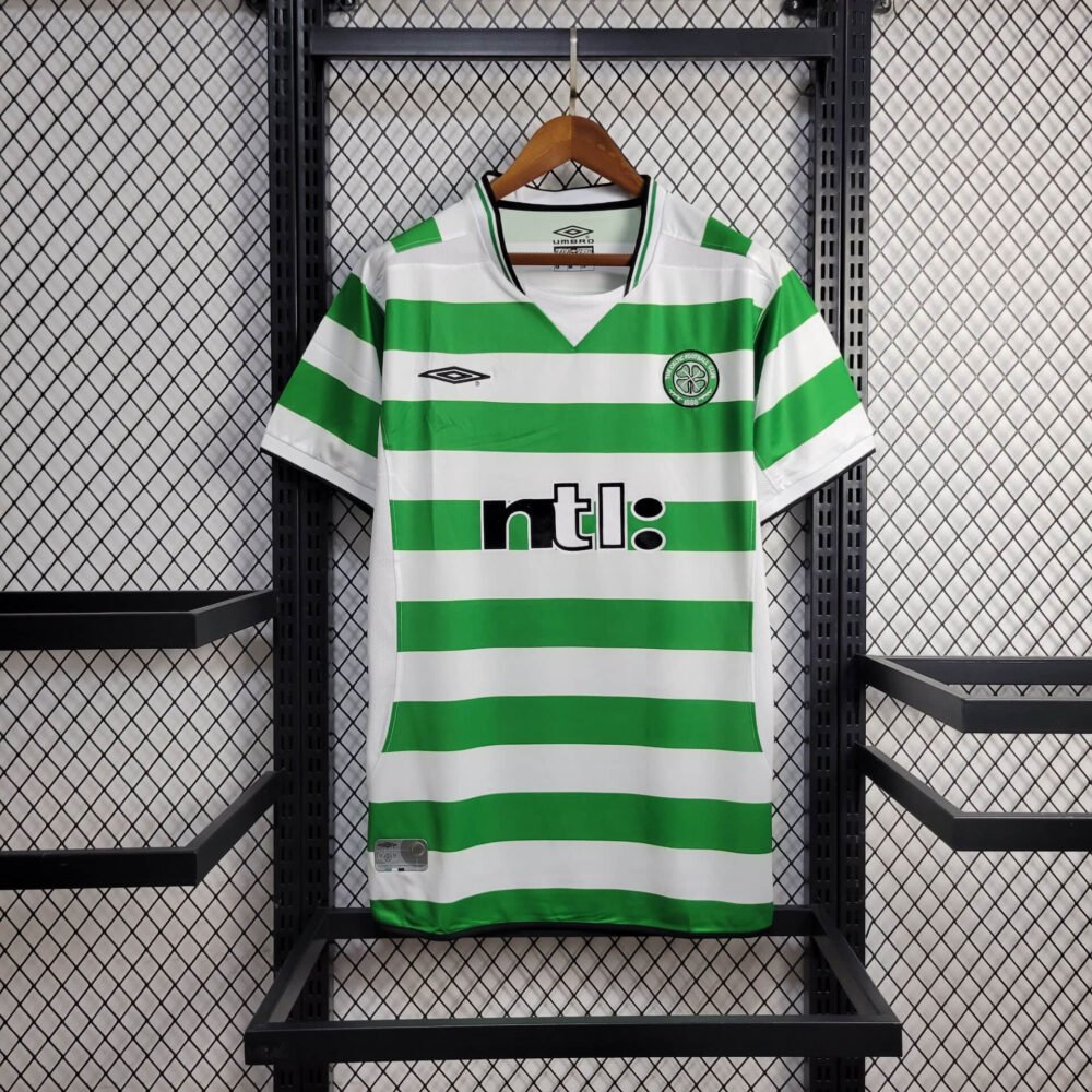 2001/2003 Retro Celtic Home Football Shirt-NO.11 Ball