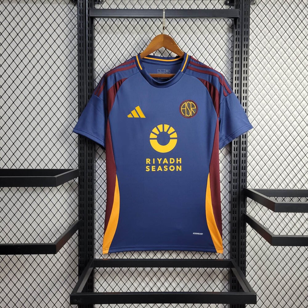 2024/2025 AS Roma Third Away Football Shirt-NO.11 Ball