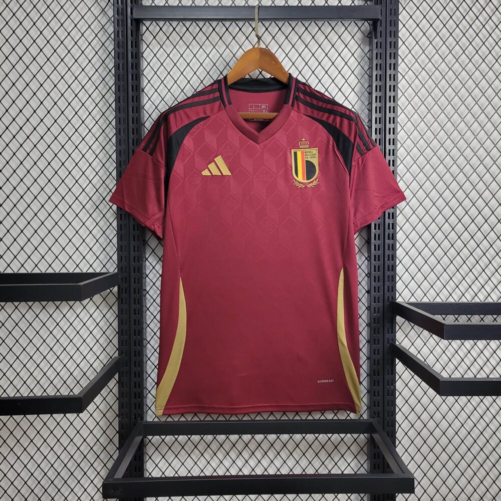 2024 Belgium Home Football Shirt-NO.11 Ball