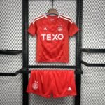 2024/2025 Aberdeen Home Football Shirt Kids Size-NO.11 Ball