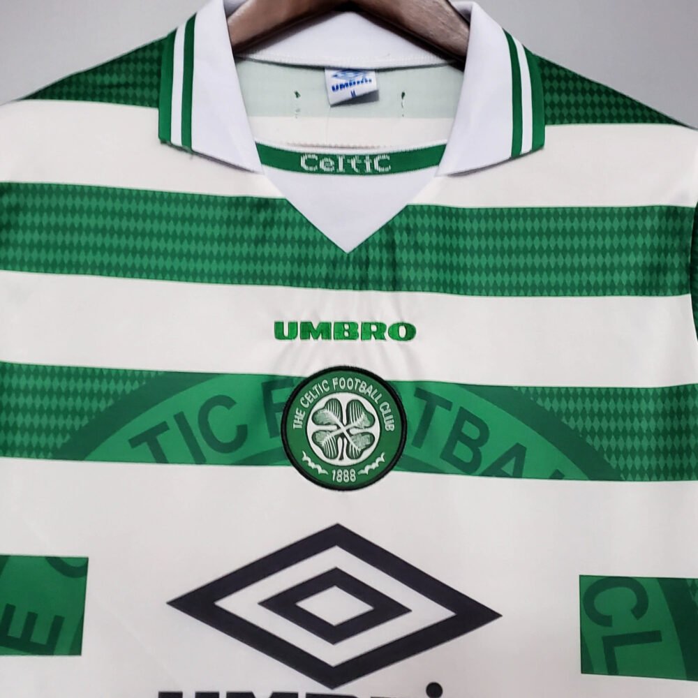 1998/1999 Retro Celtic Home Football Shirt-NO.11 Ball