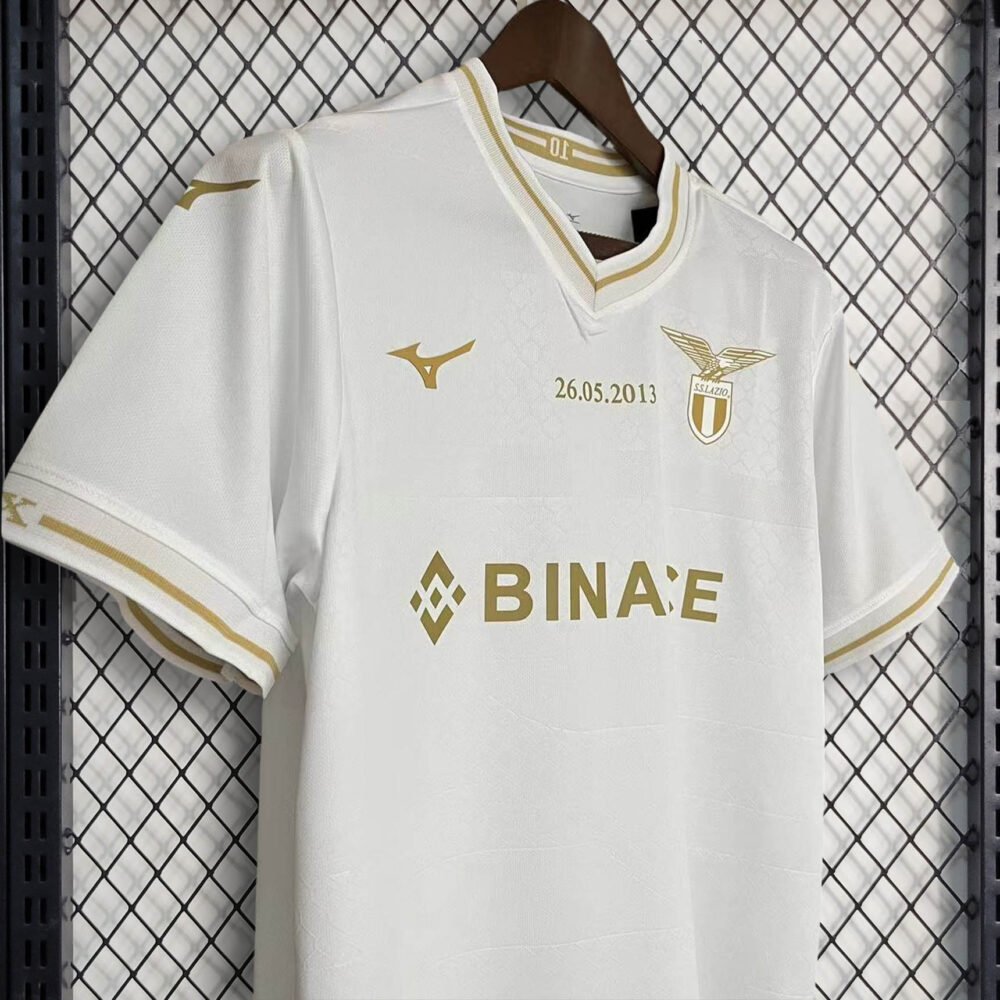 2022/2023 Lazio 10th Anniversary Edition White Football Shirt-NO.11 Ball