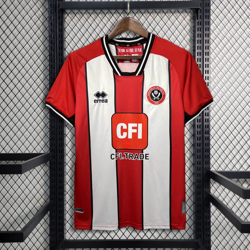 2023/2024 Sheffield United Home Football Shirt-NO.11 Ball