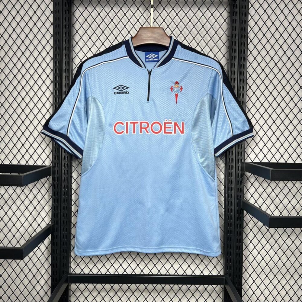 1999/2000 Retro Celta Vigo Home Football Shirt-NO.11 Ball