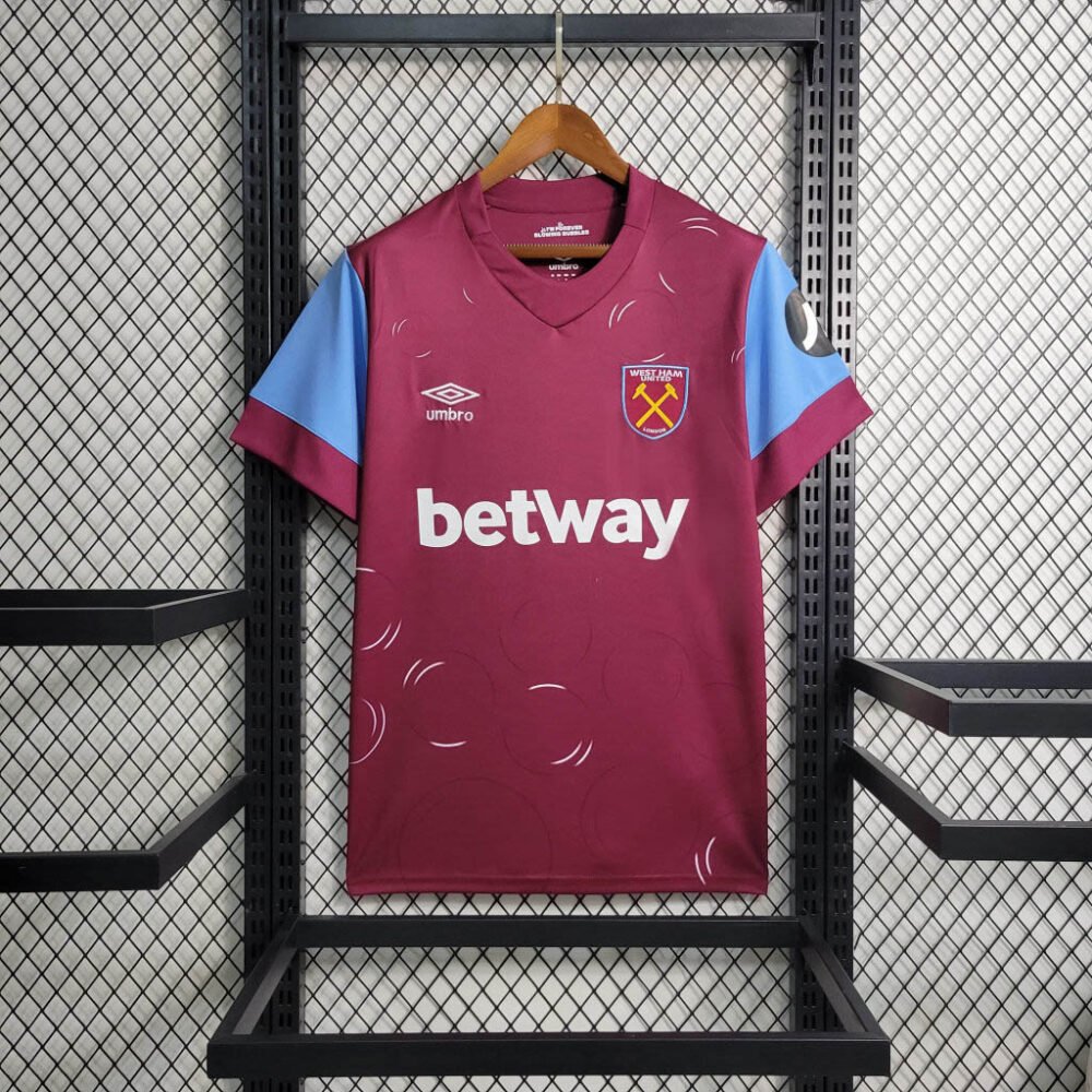 2023/2024 West Ham United Home Football Shirt-NO.11 Ball