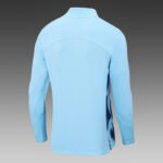2023/2024 West Ham United Half-Pull Training Suit Light Blue Football Shirt Set-NO.11 Ball