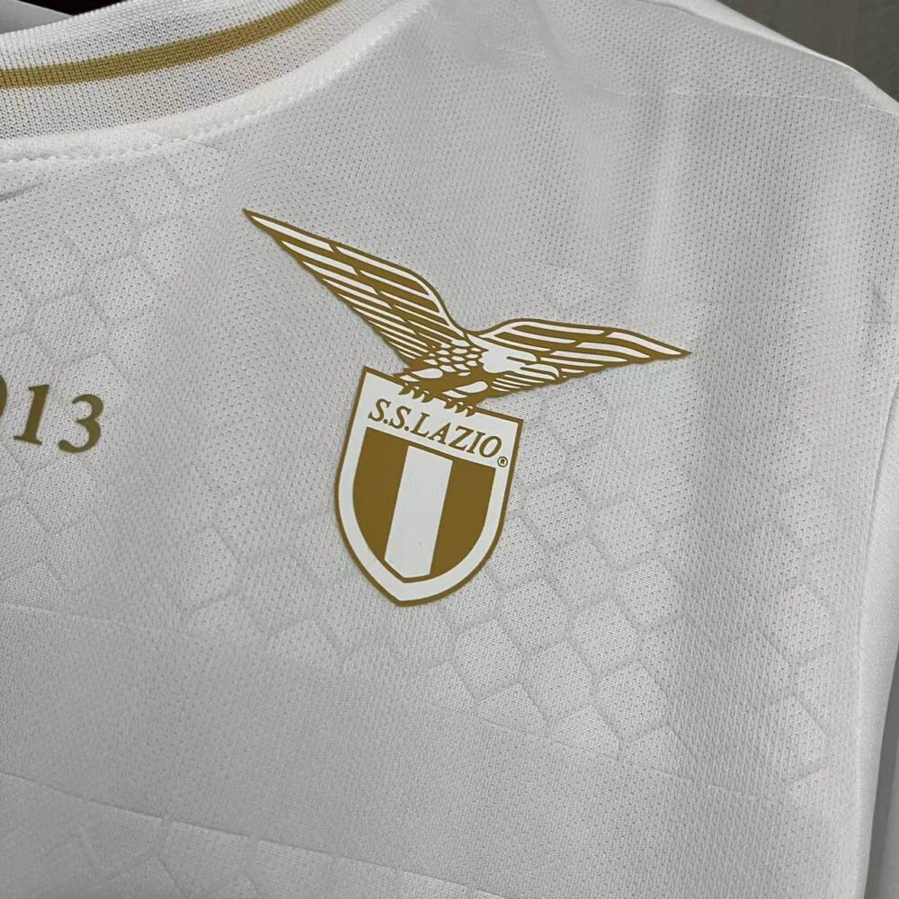 2022/2023 Lazio 10th Anniversary Edition White Football Shirt-NO.11 Ball