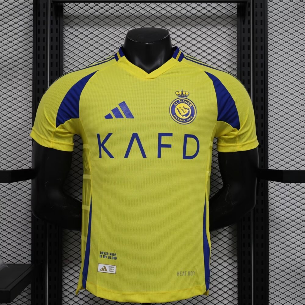 2024/2025 Player Version Al-Nassr Home Football Shirt-NO.11 Ball
