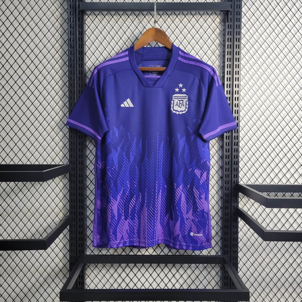 2022 Argentina Away Football Shirt-NO.11 Ball