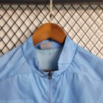 2023/2024 Manchester City Windbreaker Blue Football Shirt-NO.11 Ball