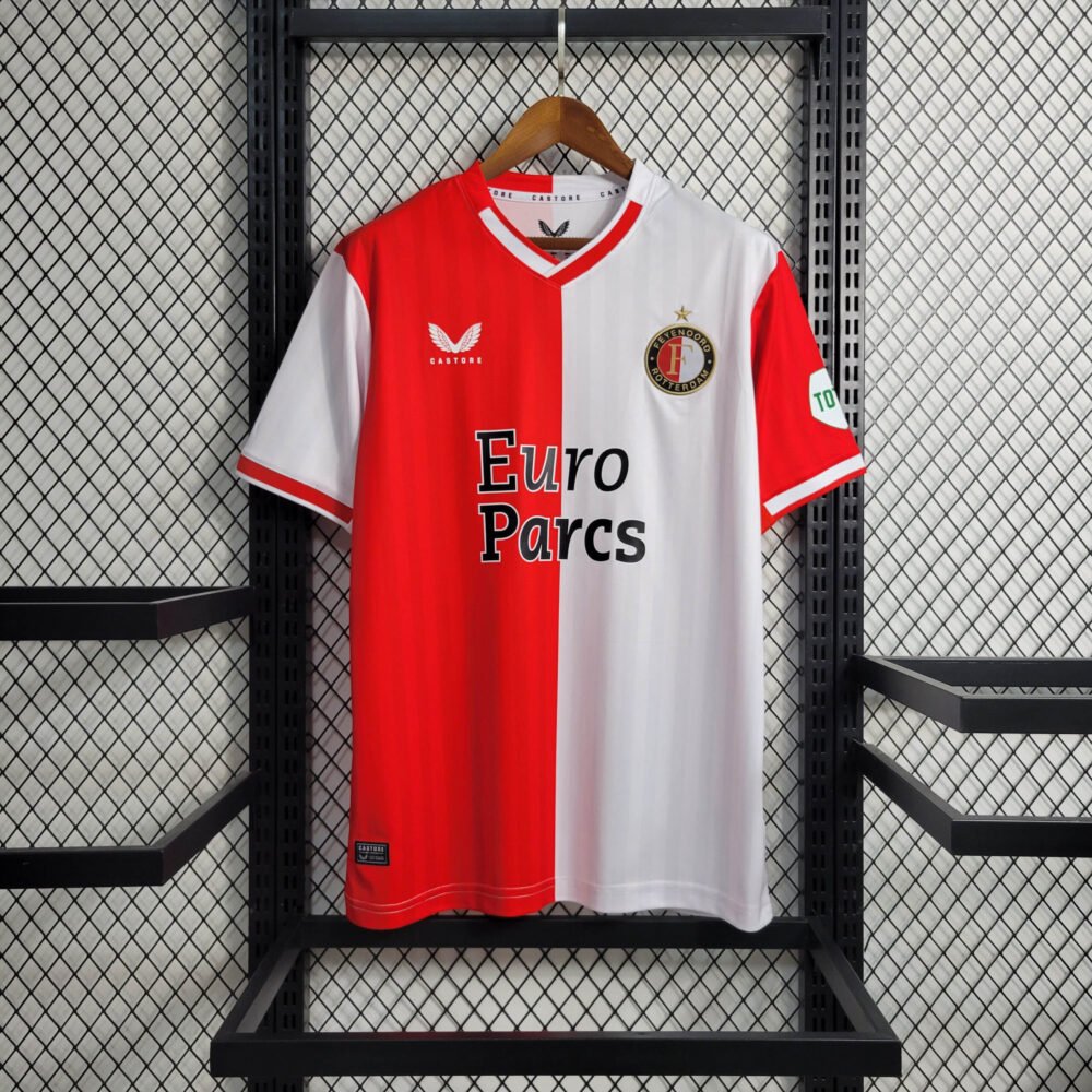 2023/2024 Feyenoord Home Football Shirt-NO.11 Ball
