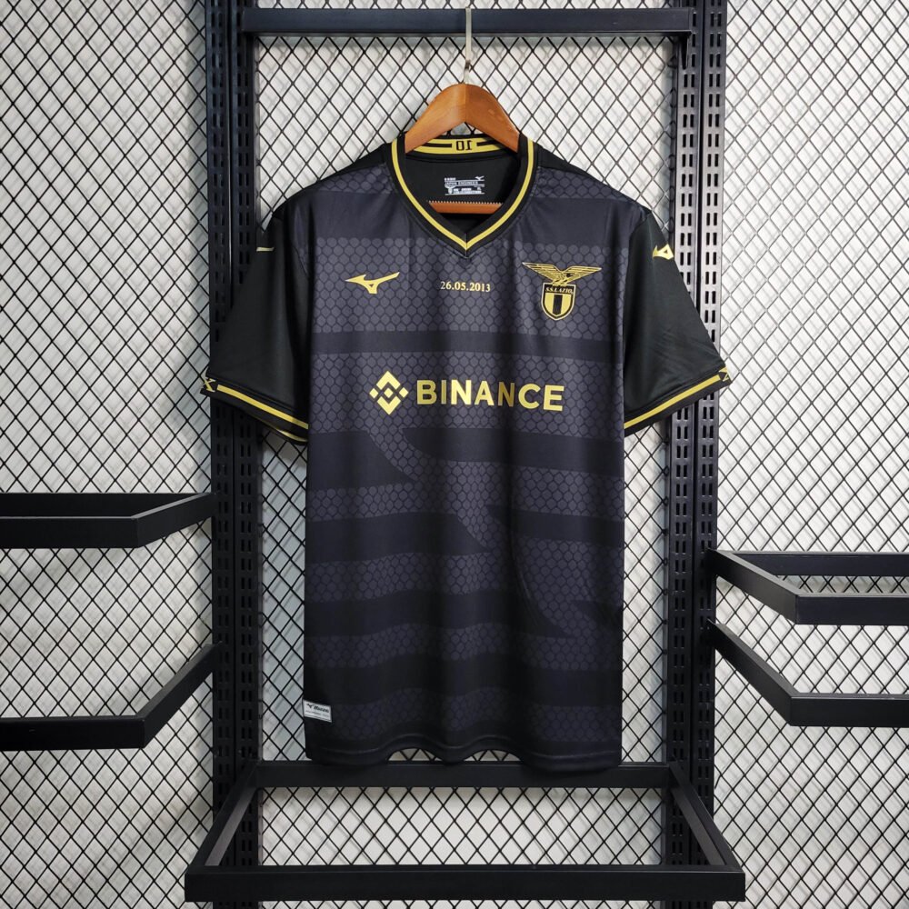 2022/2023 Lazio 10th Anniversary Edition Black Football Shirt-NO.11 Ball