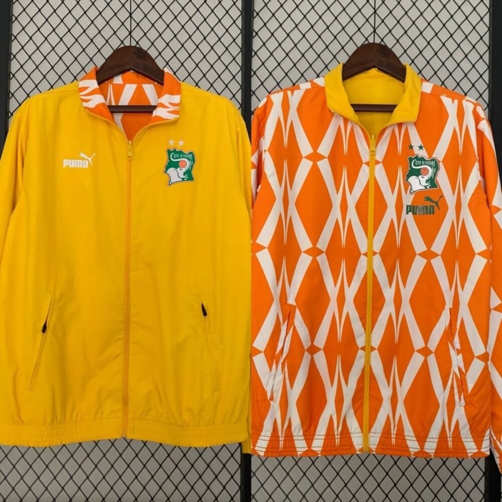 2024 Ivory Coast Reversible Windbreaker Football Shirt