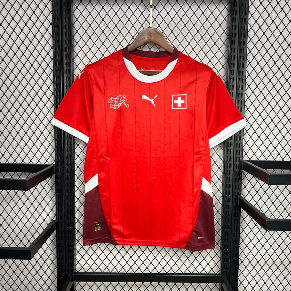 2024 Switzerland Home Football Shirt