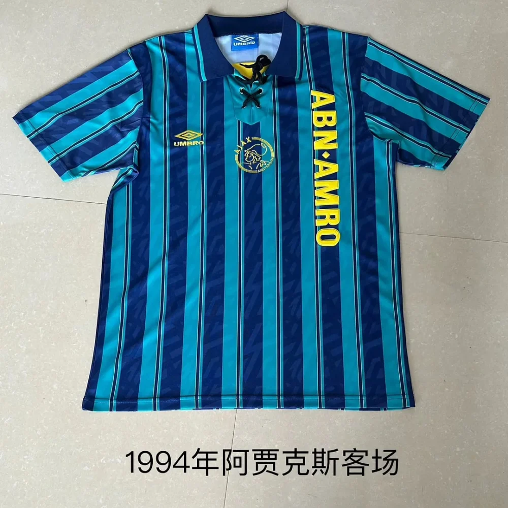 1994 Retro Ajax Away Football Shirt 1:1 Thai Quality