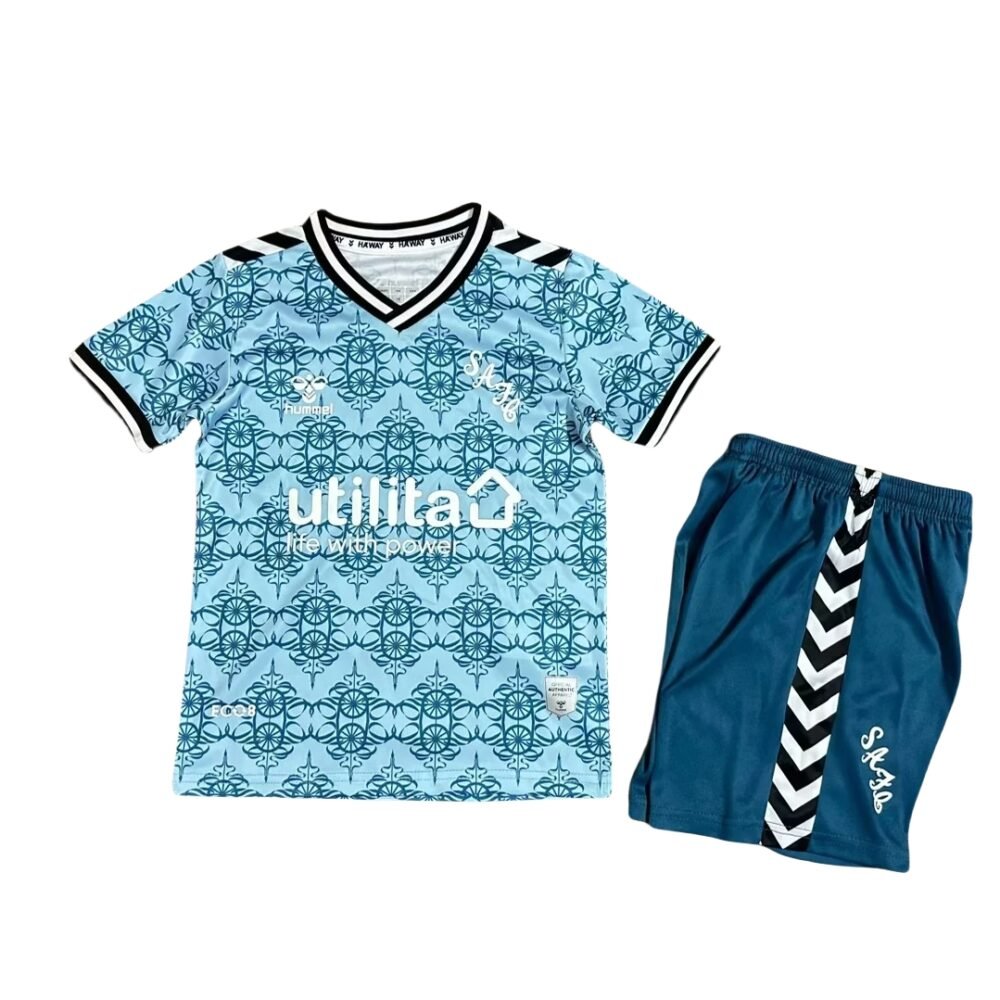 2024/2025 Sunderland Third Away Football Shirt Kids Size-NO.11 Ball