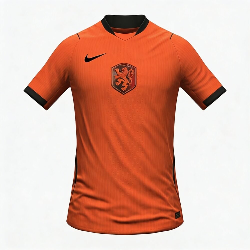 Netherlands Home Soccer Jersey EURO 2026