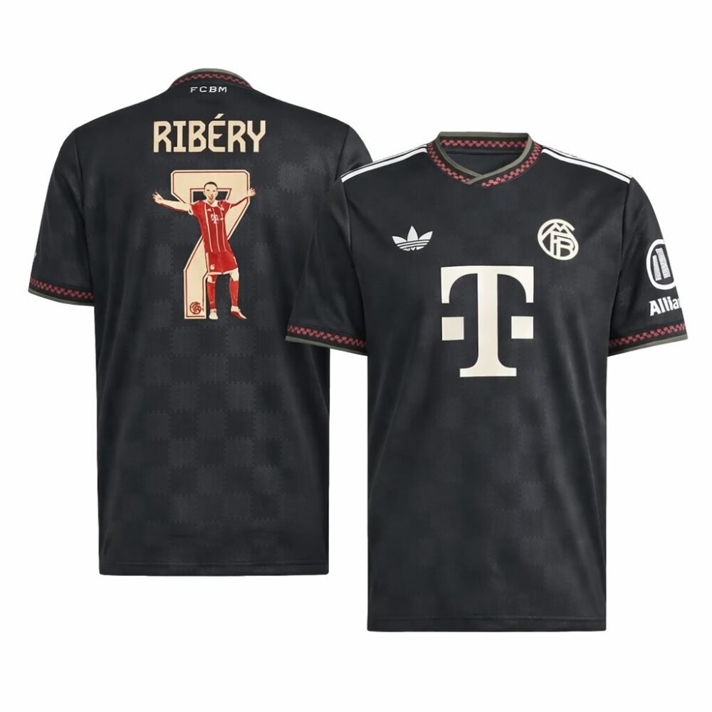 Ribéry #7 Bayern Munich Third Away Soccer Jersey 2025/26