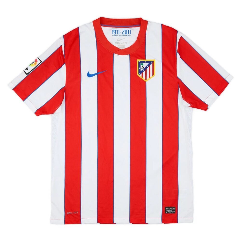 Atletico Madrid Home Soccer Jersey 2011/12