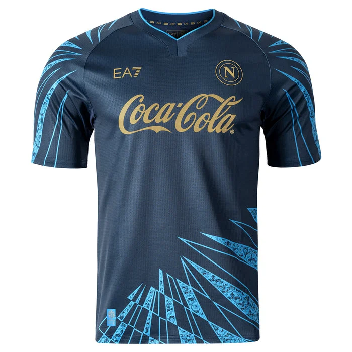 Napoli Blue Pre-Match Soccer Jersey 2025/26