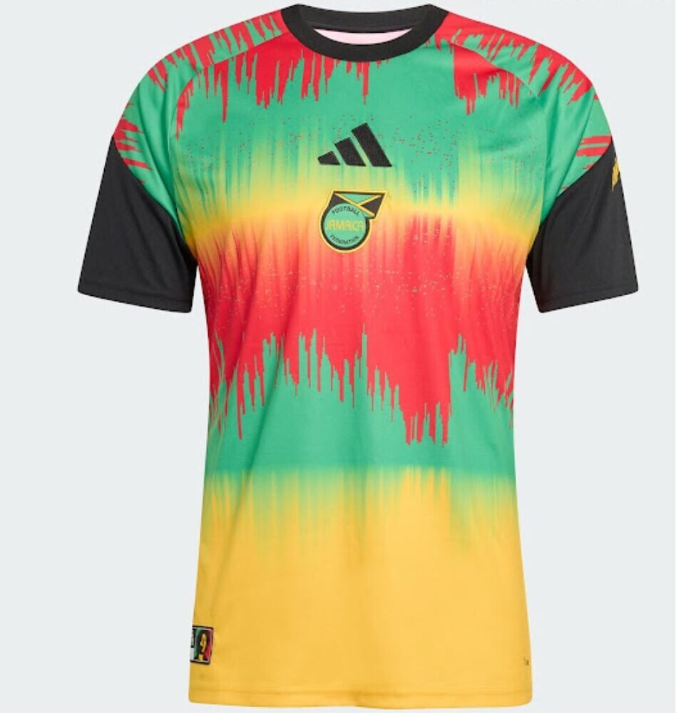 Jamaica Pre-Match Shirts Released Soccer Jersey 2026 World Cup