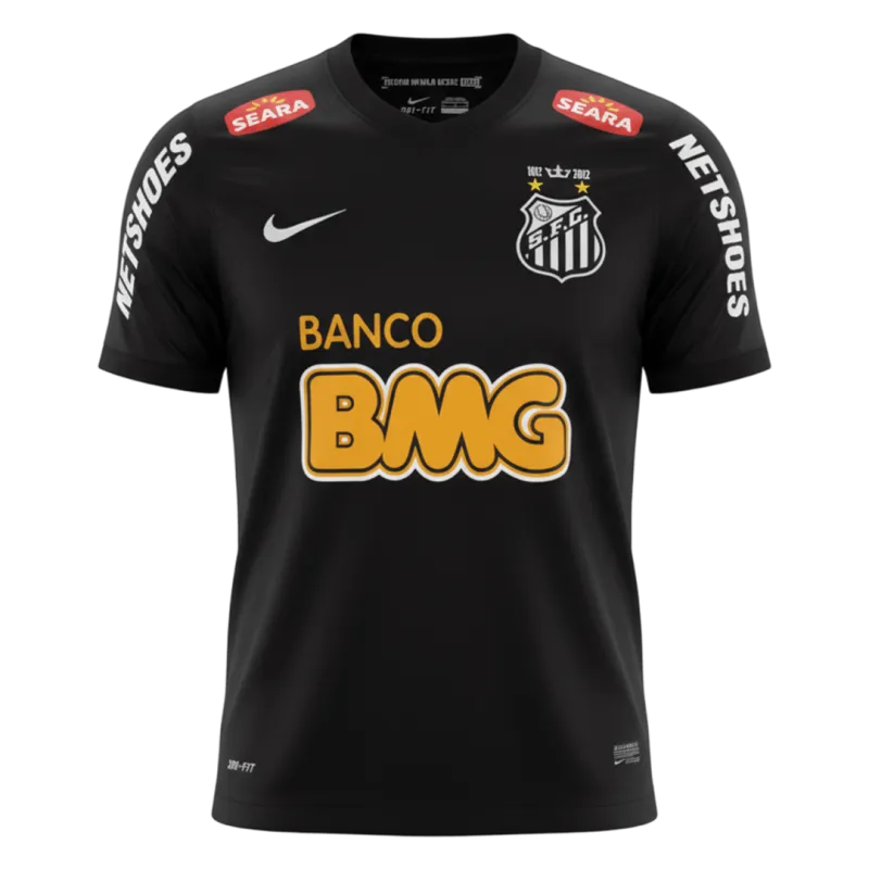 Retro Soccer Jersey Santos FC Away 2011/12