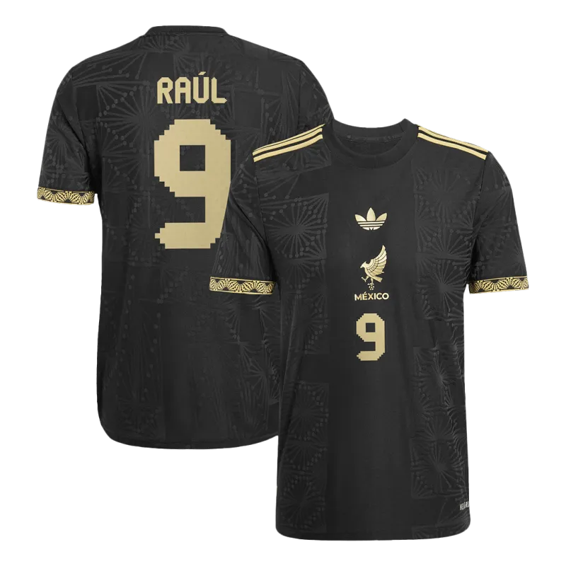 RAÚL #9 Mexico Third Away Authentic Soccer Jersey 2025 -Gold Cup