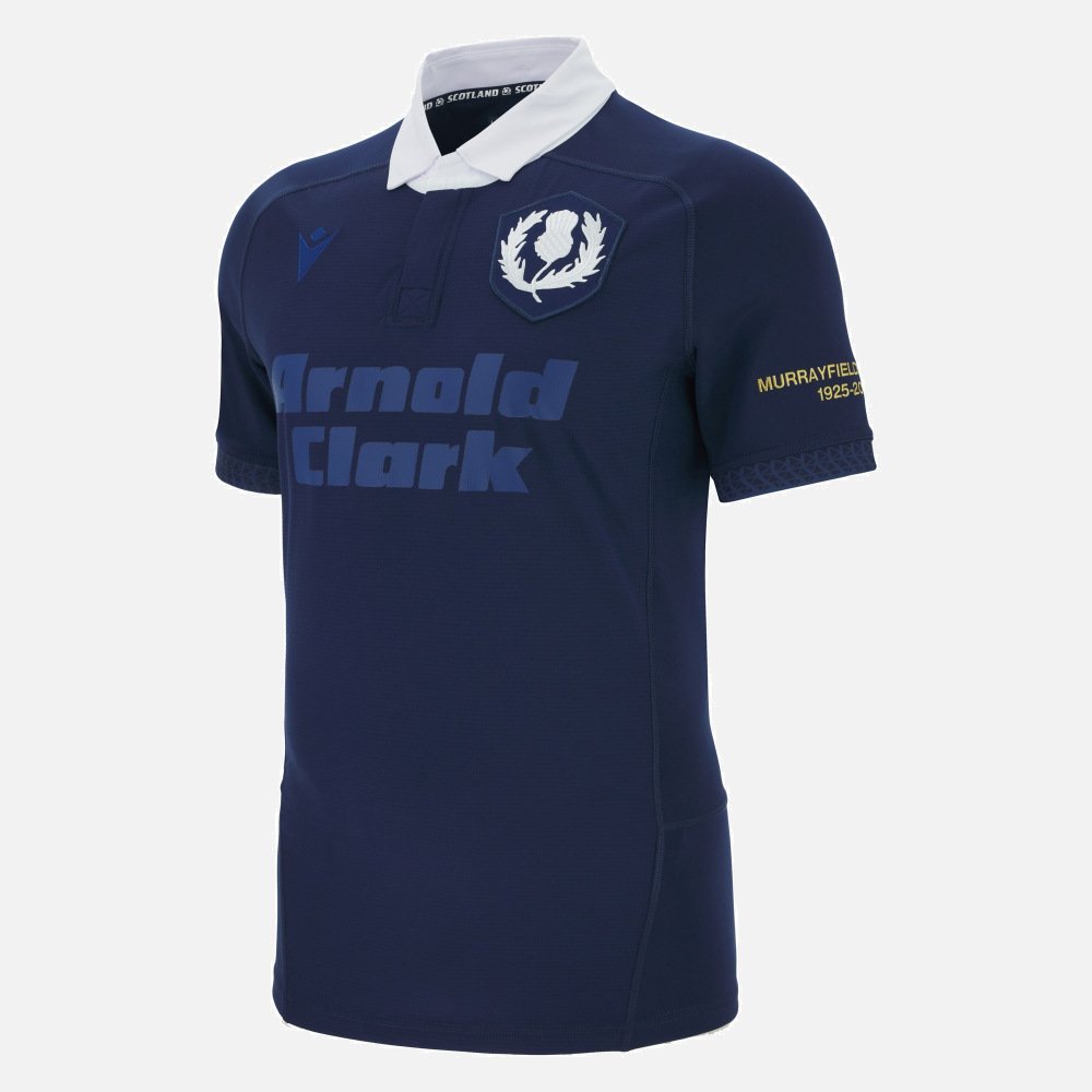 Scotland Rugby 2025 Murrayfield 100 Body Shirt