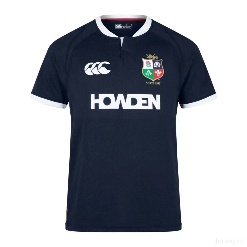 2025 British & Irish Lions Rugby Shirt Dark Blue S-5XL