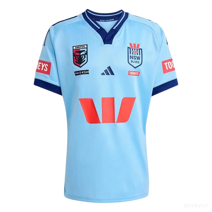 New South Wales Blues rugby home shirt 2025