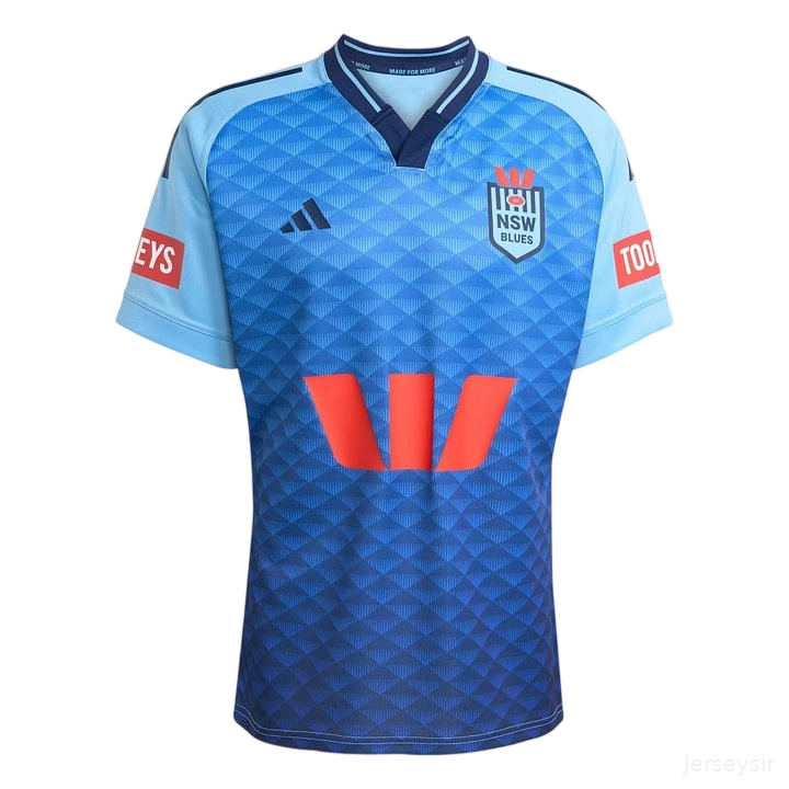 New South Wales Blues rugby away shirt 2025