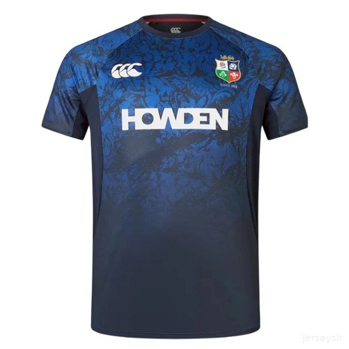 2025 British & Irish Lions Rugby Shirt Training Blue S-5XL