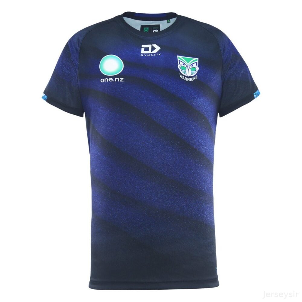Warriors rugby shirt Black&blue 2025