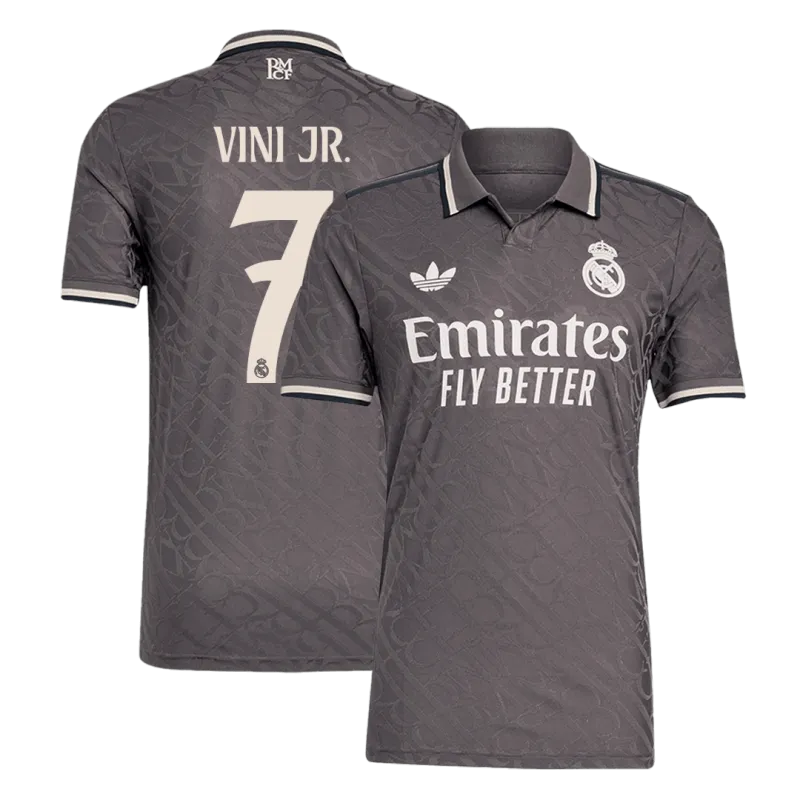 VINI JR. #7 Real Madrid Third Away Authentic Soccer Jersey 2024/25