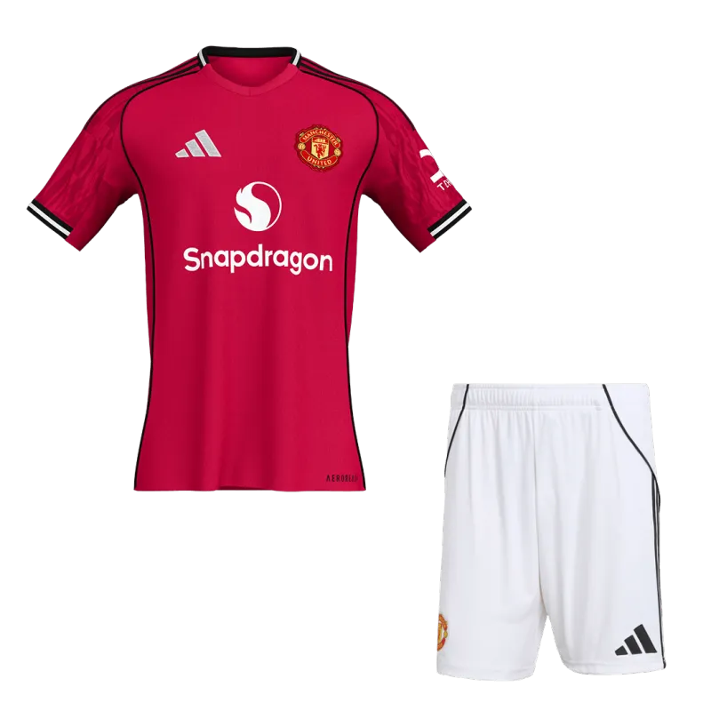 Manchester United Home Jerseys Kit 2025/26