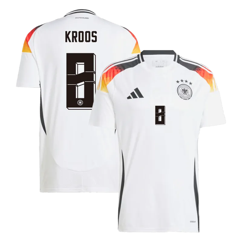 KROOS #8 Germany Home Soccer Jersey EURO 2024