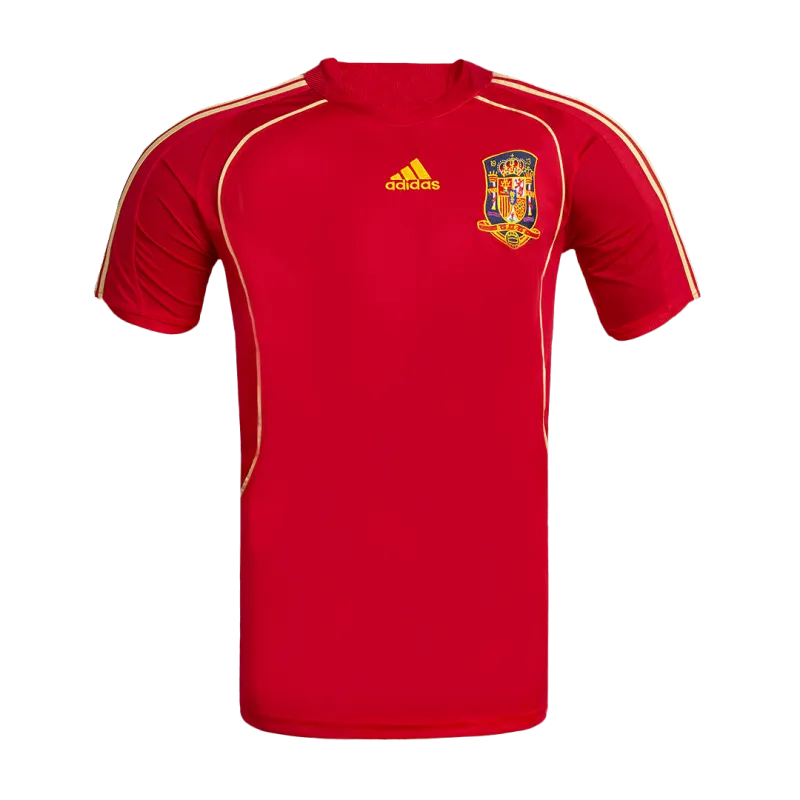 Vintage Soccer Jersey Spain Home 2008